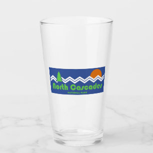 North Cascades Nationalpark Retro Glas