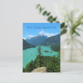 North Cascades Nationalpark Washington Landschaft Postkarte (Stehend Vorderseite)