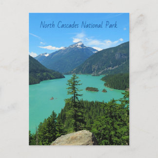 North Cascades Nationalpark Washington Landschaft Postkarte