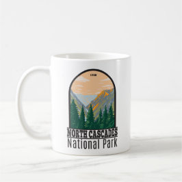 North Cascades Nationalpark Washington Vintag Kaffeetasse