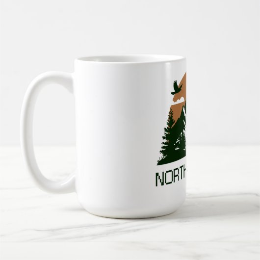 North Cascades - Washington Kaffeetasse (Links)
