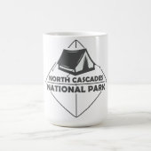 North Cascades - Washington Kaffeetasse (Mittel)