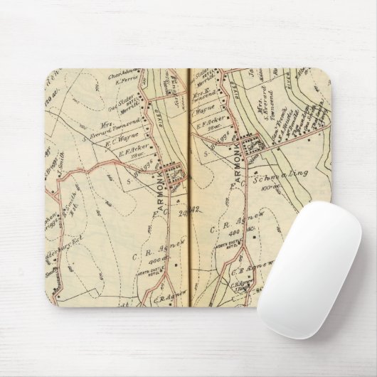 North Castle, New York 2 Mousepad (Mit Mouse)