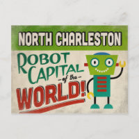 North Charleston South Carolina Robot - Funny