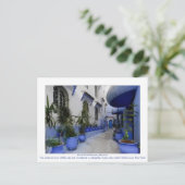 North Chefchaouen, Marokko Postkarte (Stehend Vorderseite)