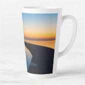 North Chicago Lighthouse Dawn Latte Tasse (Rechts)