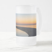 North Chicago Lighthouse Dawn Mattierte Tasse (VorderseiteRechts)