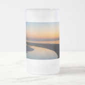 North Chicago Lighthouse Dawn Mattierte Tasse (Mittel)