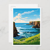 North Coast 500 Schottland Reisevorführung Postkarte (Vorne/Hinten)