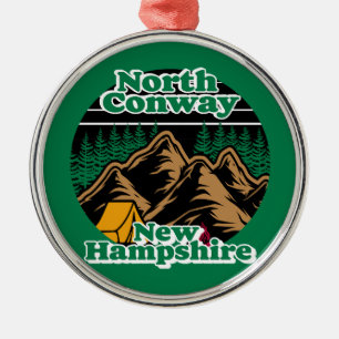 North Conway, New Hampshire Ornament Aus Metall