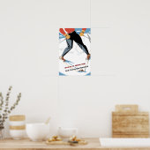 North Conway, New Hampshire Reiseplakat Poster (Küche)