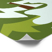 North Conway New Hampshire, zum Skifahren Poster (Ecke)