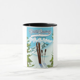 North Conway New Hampshire, zum Skifahren Tasse