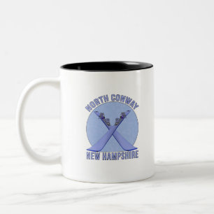 North Conway, New Hampshire Zweifarbige Tasse