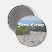 North Conway Wilderness Magnet (Vorderseite/Rückseite)