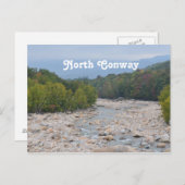 North Conway Wilderness Postkarte (Vorne/Hinten)