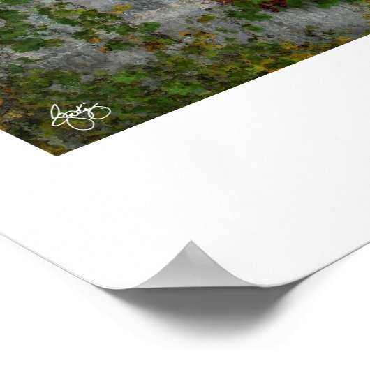 North Country Oor to Pollock Poster (Ecke)