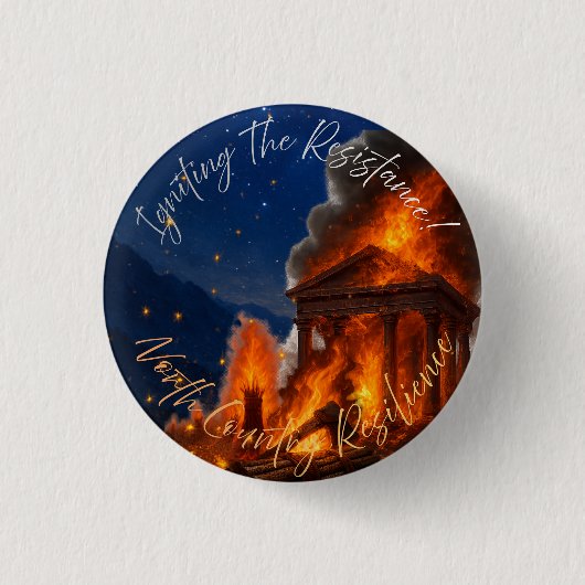 North Country Resilienz Button (Vorderseite)