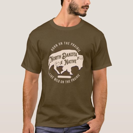 North Dakato Native T-Shirt (Vorderseite)