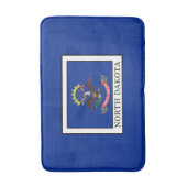 North Dakota Badematte (Vorderseite Vertikal)