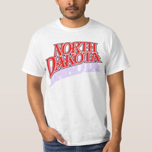 North Dakota bedeckt Shirt F/B mit einer Kappe (Vorderseite)