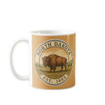  North Dakota Bison Mug