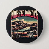 North Dakota Button (Vorderseite)
