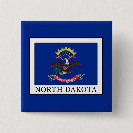 North Dakota Button (Vorderseite)