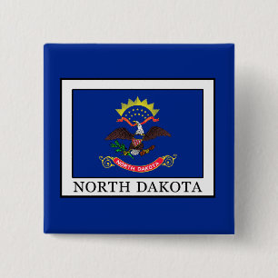 North Dakota Button