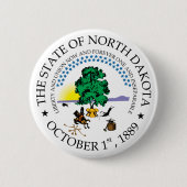 North Dakota Button (Vorderseite)