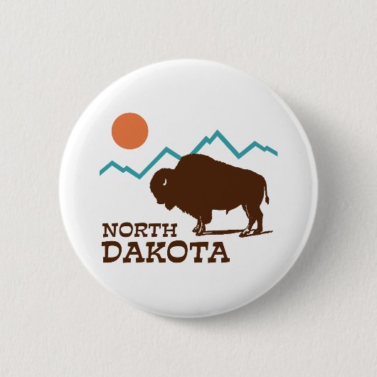 North Dakota Button (Vorderseite)
