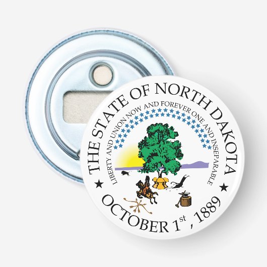 North Dakota Flaschenöffner (Vorderseite)