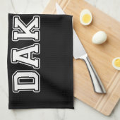 North Dakota Geschirrtuch (Viertel Falte)