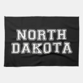 North Dakota Geschirrtuch (Horizontal)