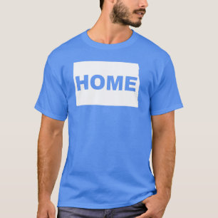 North Dakota Heimweg-von-Staat-T-Shirt Tees
