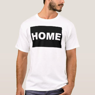 North Dakota Heimweh Entfernt vom Staat T-Shirt Te