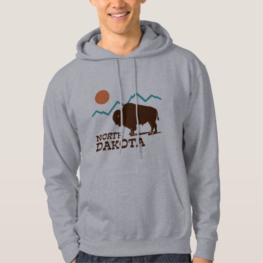 North Dakota Hoodie (Vorderseite)