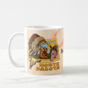North Dakota Kaffeetasse