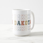 North Dakota Kaffeetasse (VorderseiteRechts)