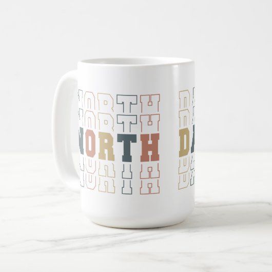 North Dakota Kaffeetasse (Vorderseite Links)