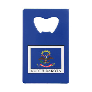 North Dakota Kreditkartenflaschenöffner