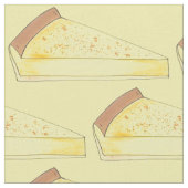 North Dakota Kuchen Custard Cake Slice ND Yellow Stoff (Nahaufnahme)