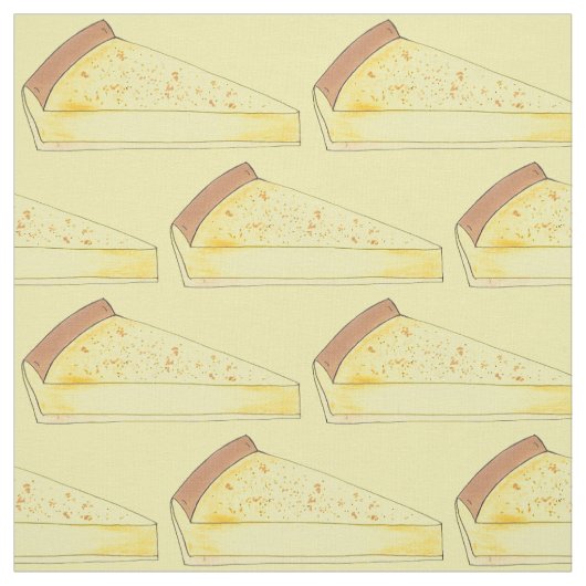 North Dakota Kuchen Custard Cake Slice ND Yellow Stoff (Muster)