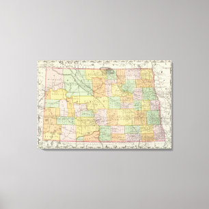 North Dakota Leinwanddruck