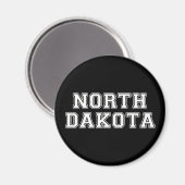 North Dakota Magnet (Vorderseite/Rückseite)