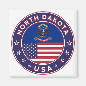 North Dakota Magnet (Vorne)