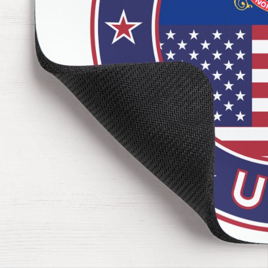 North Dakota Mousepad (Ecke)