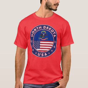 North Dakota, North Dakota, legging, t-shirt, T-Shirt