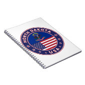 North Dakota Notizblock (Rechte Seite)