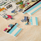 North Dakota Postcard Jigsaw Puzzle (Seite)